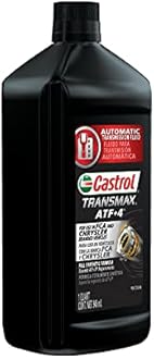 Castrol 06810 Transmax ATF+4 Automatic Transmission Fluid - 1 Quart, (Pack of 6)