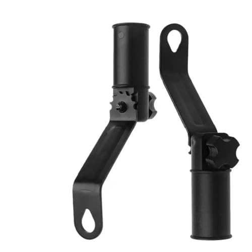 Support de fixation pour rétroviseurs de moto avec barre de serrage réglable pour GPS