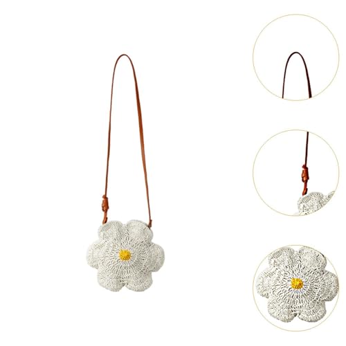 Women Handwoven Crossbody Bag Creative Portable Small Beach Purse for Vacation2