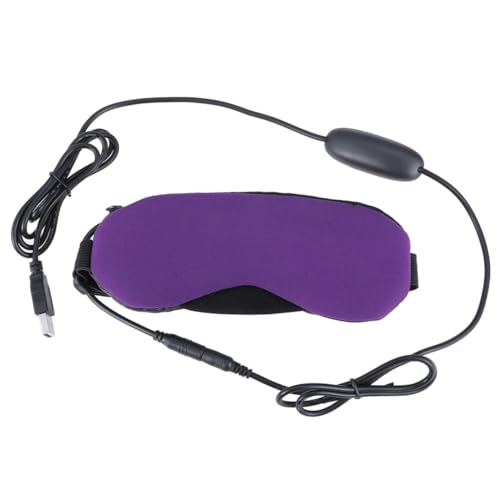 Masque yeux USB vapeur chaud froid pour soulager la fatigue oculaire rechargeable
