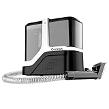 COCEAN リンサークリーナー カーペットクリーナー 家庭用クリーナー 汚れを浮かせて 掃除機 軽量モデル 強力吸引18000Pa 染み抜き 布洗浄機 ブラシヘッド&T字型ヘッド付属 楽ちん給水口 付 ソファ/絨毯/マットレス/車内/ぬいぐるみ/ペットシート対応 (White)