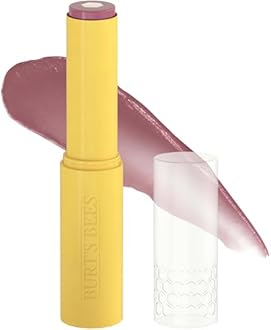Burt’s Bees Tinted Boosted Balm for Valentine's Day Gifts, Misty Mauve, Tinted Lip Balm with Vitamin C, E, and F, Lip Moisturizer with Responsibly Sourced Beeswax, 100% Natural Origin, 1 Count, 0.16oz