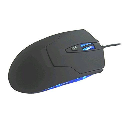 Optical USB Ambidextrous Mouse for Windows, Mac and Linux - Black