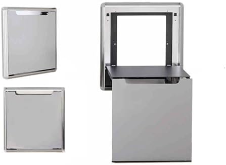 Folding Chair, Wall-Mounted Folding Stool Chair, Wall Seat Folding With Support Legs Saving Space Suitable For Various Occasions(C1)