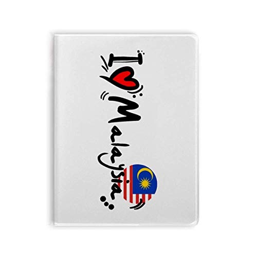 Carnet I Love Malaysia à couverture souple pour vos notes de voyage
