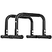 VEVOR Dip Bars, 500 lbs Weight Capacity, Heave Duty Dip Stand Station, Fitness Workout Dip Bar Station Stabilizer Parallette Push Up Stand, Parallel Bars for Strength Training Home Gym Office Outdoor