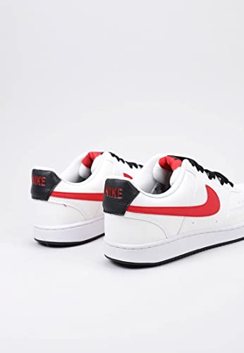 Image of Nike Court Vision LO NN-DH2987-102-8-SAIL /UNIVERSITY RED-Black-White