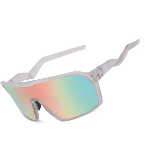Image of BIRCEN Polarized Baseball Sunglasses for Sports: TR90 Lightweight Running Sunglasses Cycling Glasses for Outdoor Runners MTB