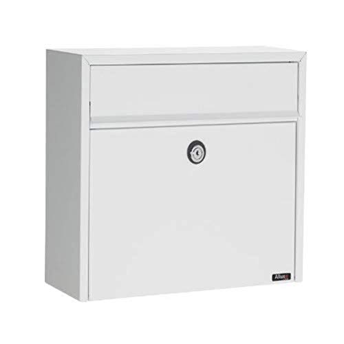 Qualarc ALX -LT150-WHT Allux Series LT150 Wall Mount Mailbox, White