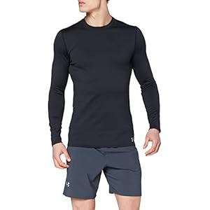 Under Armour Fitted ColdGear Crew heren Warm functioneel shirt voor heren, lichtgewicht, nauwsluitend sportshirt met…