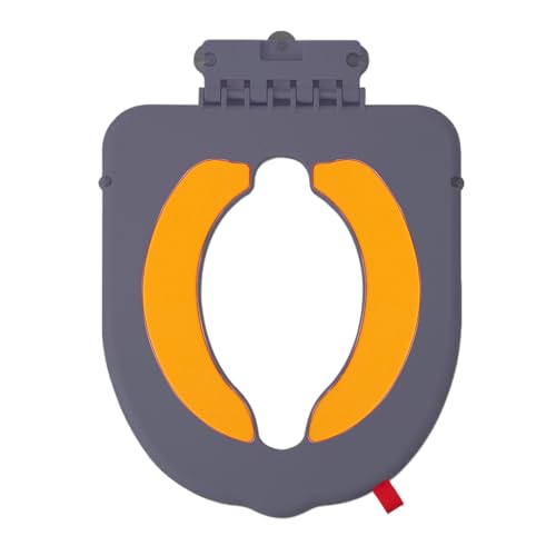Reductor De Orinal Para Niños - Reductor Plegable Para Niñs | Pervasino Esterilla Con Ventosas, Asas, Viaje, Para Niño NiñosY Niñas Seguridad Reforzada 35,7x27 Cm/14,06x10,63