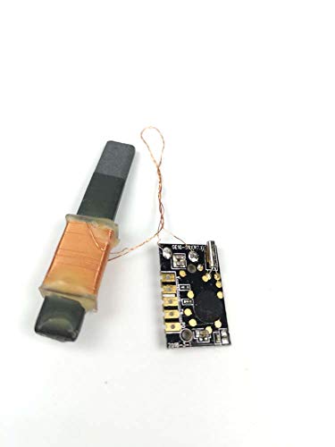 LS WWVB 60kHz NIST Radio Controlled Clock, 30dB High Gain Atomic Clock Receiver IC, 100mm Antenna 1.2 to 5V Operating Voltage for Radio/Radio Alarm Clock/Timer (Kit Set)