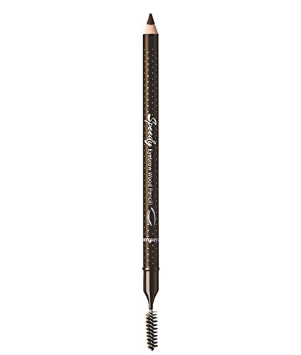 Peripera Speedy Eyebrow Wood Pencil 0.06 Ounce 001 Black Brown