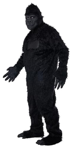 California Costumes Men's Plus-Size Full Gorilla Suit Costume In Plus