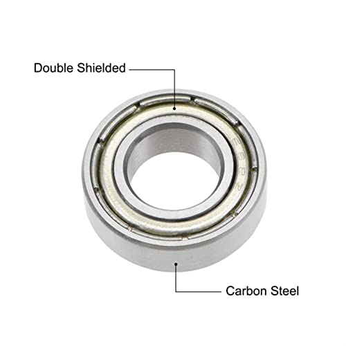 Roulements à billes 686-2RS en acier haute résistance structure ABEC1