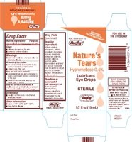 [3 PACK] RUGBY NATURE'S TEARS STERILE LUBRICANT EYE DROPSCOMPARE TO THE SAME ACTIVE INGREDIENTS FOUND IN TEARS NATURALE & SAVE!