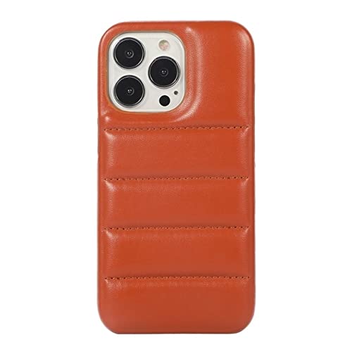 Coque de téléphone coque iPhone 13 style doudoune pour l'hiver et le ski