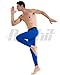 Runhit Men’s Compression Pants Running Tights Workout Leggings Athletic Base Layer Pants for Sports Yoga Basketball Blue M