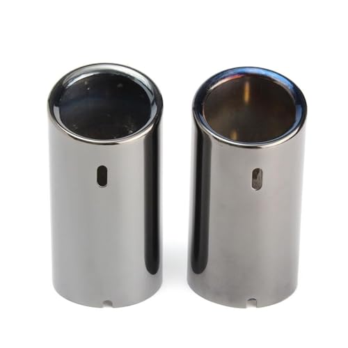 Tuyaux d'échappement BMW E90 E92 325i 328i en acier robuste titane noir