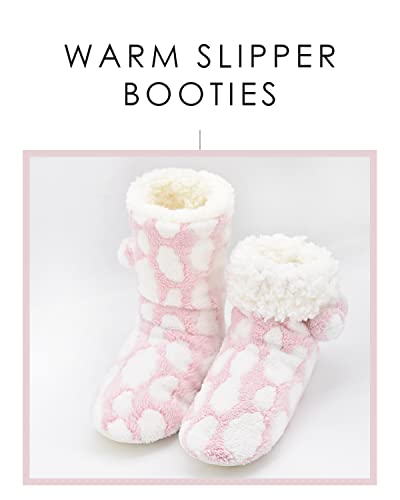 Image of Panda Bros Women's Bootie Slipper Socks, Non-Slip Gripper House Socks