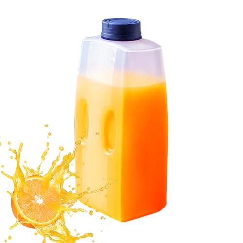 Contenedor de | Dispensador de Bebidas Botella de Frío,2 Litros Dispensador de Bebidas Refrescante Anti-fugas para Agua Leche Café Soda Té Helado y Limonada