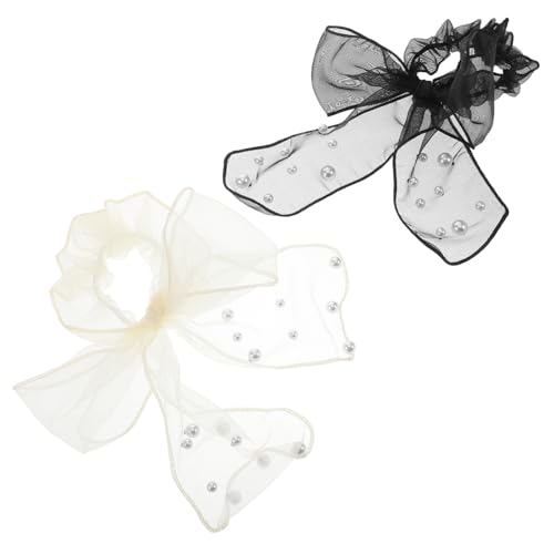 Élastiques à nœud pour cheveux VICASKY, lot de 2 bandeaux rembourrés pour chignons