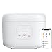 Produktbild JOYAMI Smart Reiskocher 4L 8 Tassen Antihaftbeschichtung Topf 12 Schalen für 3-8 Personen Warmhalten Vorwahlmodus, Weiß, JFB02M-EU