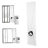 Kit de ventilación portátil para ventana de aire acondicionado, tope de ventana de 300 cm, cinta de fijación impermeable ajustable, kit de ventana de aire acondicionado móvil, 300 cm