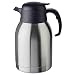 Produktbild APS Isolierkanne Classic, Kaffeekanne mit Drehverschluss, Ø 14 cm, H: 19 cm, doppelwandiger Edelstahl, für heiße und kalte Getränke, nicht spülmaschinengeeignet, 16 Tassen/2,0 Liter