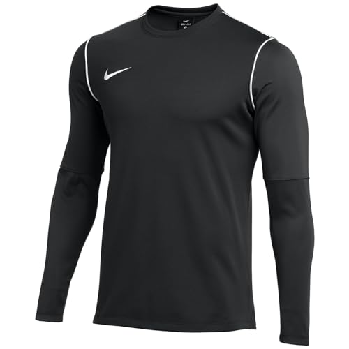Nike Herren Park 20 Crew Langarm Shirt, Black/White/White, M EU