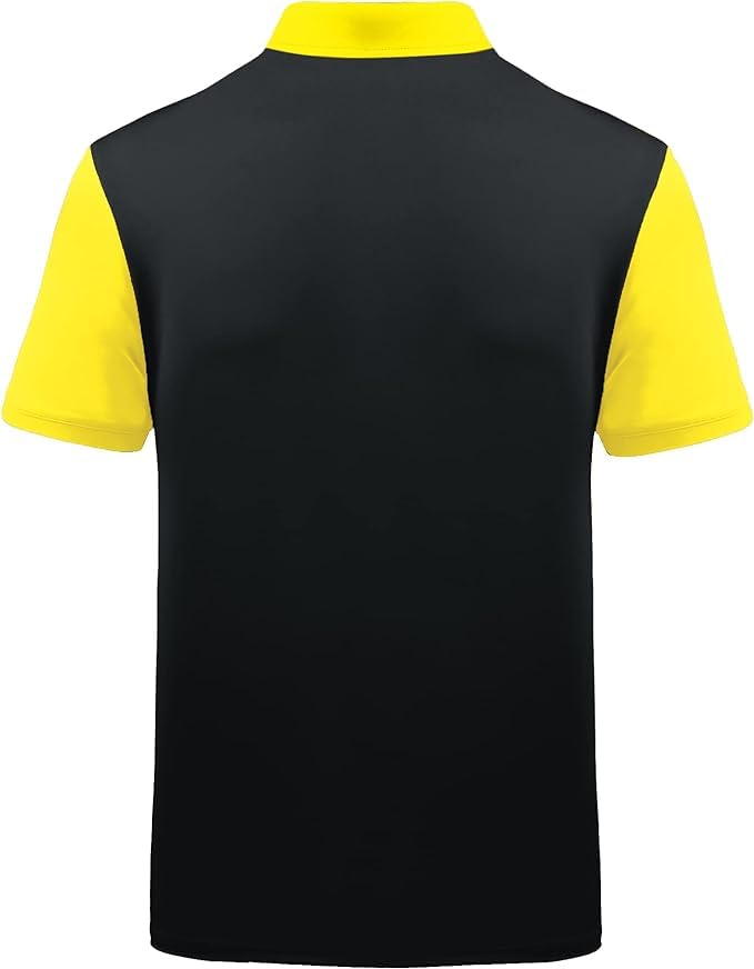 Image of ZITY Mens Golf Shirt Short Sleeve Athletic Casual Work Collared Polo Tshirt