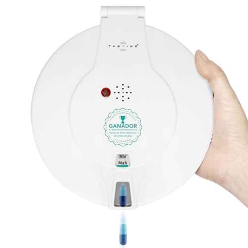 TabTime, dispensador de pastillas electrónico con discos en español...