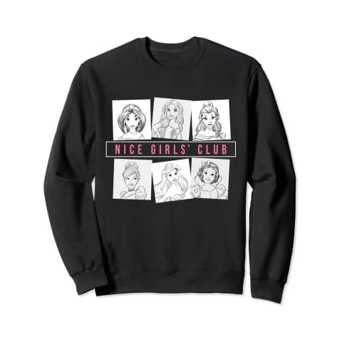 Sweatshirt Disney Princess Nice Girls' Club Cover