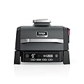 Ninja Woodfire Outdoor Grill & Smoker, 6-in-1 Functionality, Grill, Smoke, Bake, Roast, Air Fry, Broil, Authentic Woodfire Flavors, Electric Heat, OG321