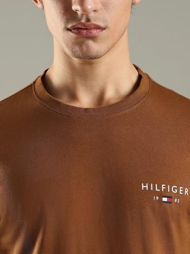 Image of Solid Regular Fit Cotton T-Shirt