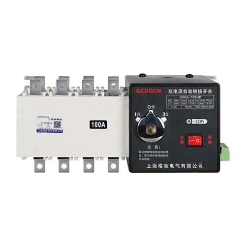 Commutateur de transfert automatique isolé protège votre circuit contre coupure courant 4P100A