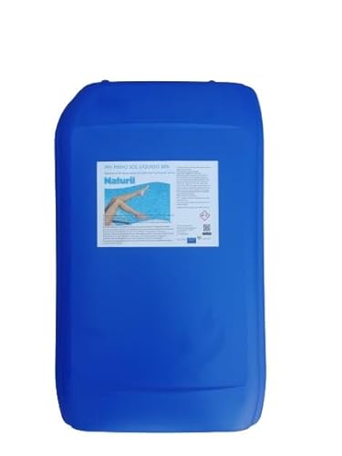 Kg 25 Depuro sicuro® Ph- Meno Sol Liquido concentrato al 50% abbattitore riduttore di ph per potabilizzatori, piscina e spa