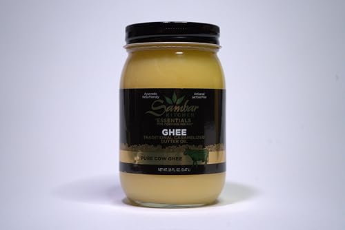 SAMBAR KITCHEN | 16 oz Caramelized Pure Indian Ghee –