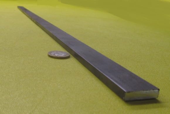 4140 Alloy Steel Flat Bar .250" Thickness x 1.00" Width x 3 Ft Length 1 Pc