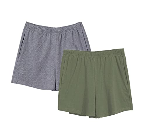 Short décontracté femme noir ample lot de 2 fini les complexes en été