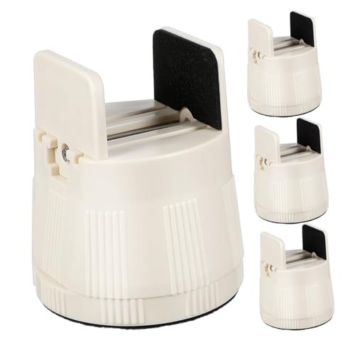 VILLCASE 4Pcs Adjustable Bed Risers Chair Height Extenders for Furniture Noise Reducing Bed Leg Risers Floor Protection Sturdy Adjustable Furniture Support Blocks