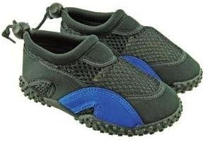 Infant/Toddler Blue Mesh Water Shoes with Drawstring, Size 8
