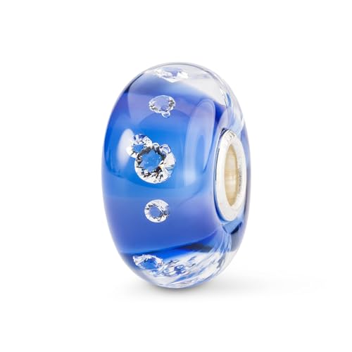 Trollbeads Momentos brillantes bead con diamante y diseño exclusivo