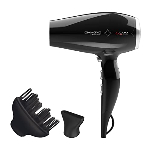 Gama Italy Professional gh0301 suszarka do włosów, czarna