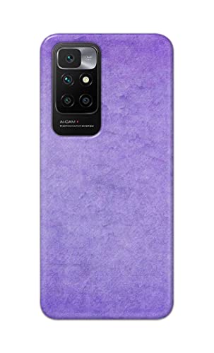 Image of Plain Purple Hard Back Case Cover for Redmi 10 Prime Back Cover -(J5) VNS2226
