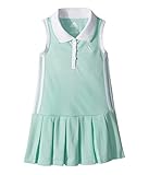 Adidas Girls' Little Yrc Active Polo Dress, Ice Green, 6X