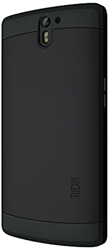 TUDIA Slim-Fit CYGEN Dual Layer Protective Case for OnePlus One (Matte Black)