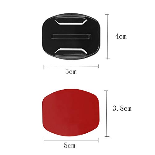 Base Fixaçao Adesivo 3m - 3 Curvas 3 Planas Acessorio Gopro