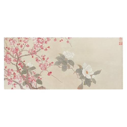 書道 下敷きフェルト おしゃれ プリント 40*90cm (梅)