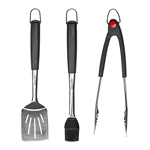 Set Dyna Glo 3 piezas acero inoxidable y silicona miniatura 3